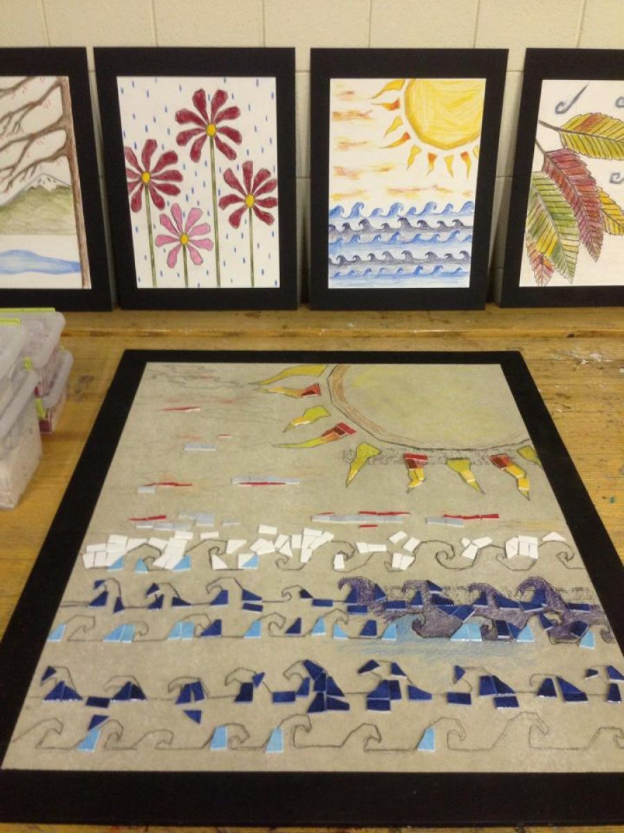 The Living Seasons mosaic